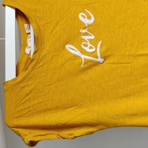 Christian Siriano NY Tshirt LOVE Gold